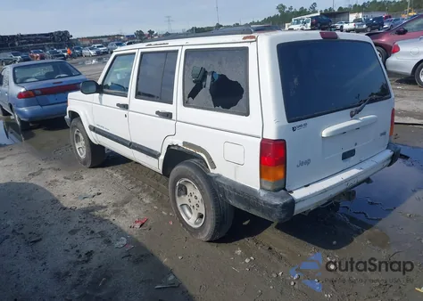 2000 Jeep Cherokee Sport из США, поврежденный, VIN 1J4FT48SXYL106040